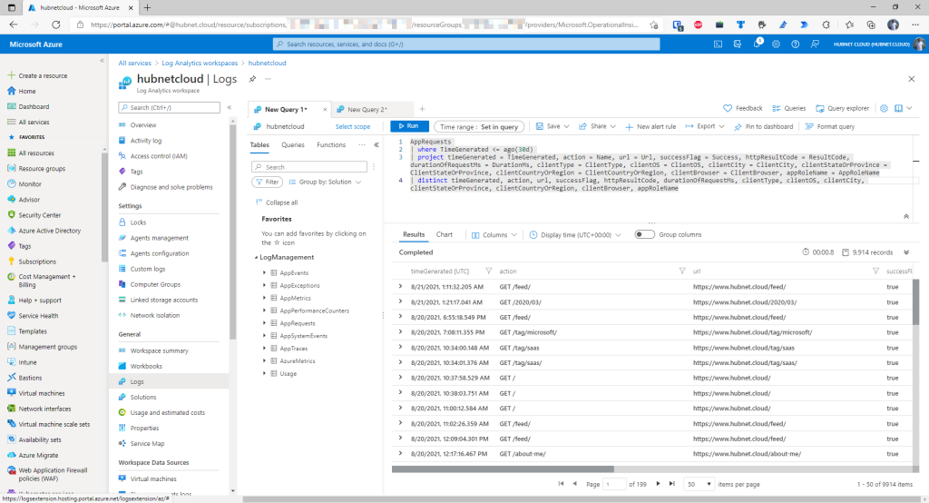 Part 2: Reporting on Log Analytics data | Building the query and ...